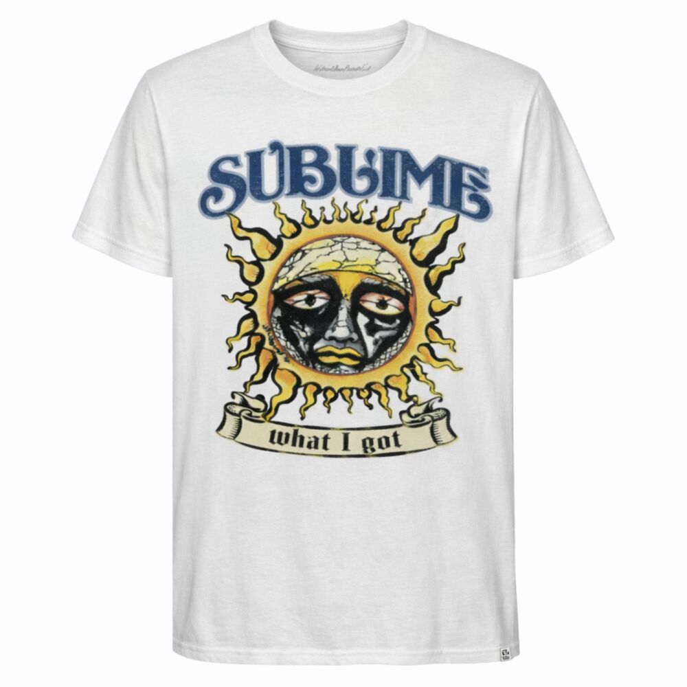 SUBLIME WHAT I GOT SKAPUNK CLASSIC CASUAL OLD SCHOOL SANTERIA REGGAE CREWNECK